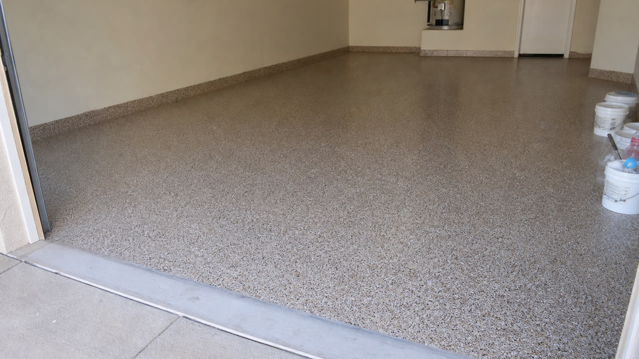 Phoenix Completed Flake Garage Floor Coating near Phoenix East Valley